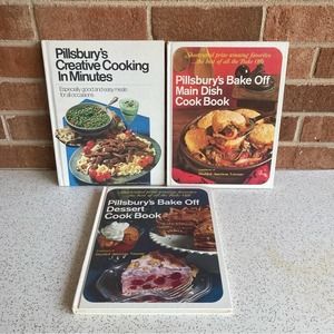 Vintage Pillsbury Cookbooks
